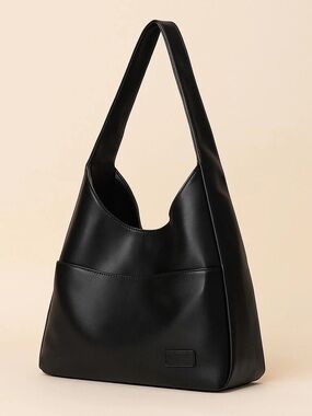 🖤 New in bag Hobo Leather Tote Vegan Leather Shoulder Bag Large Soft Black
Bag